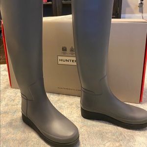 NEW Hunter Refined Creeper Knee High Boot Sz. 8